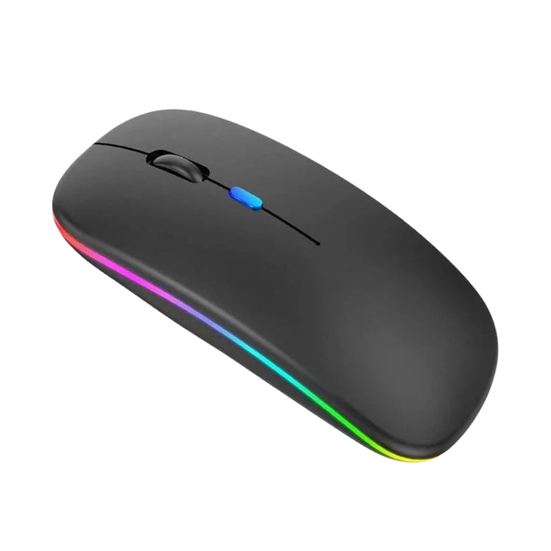 Trådlös datormus med slimmad design Svart LED