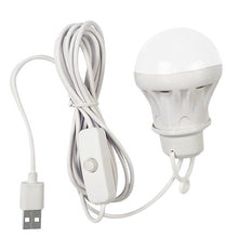 USB LED-lampa med sladd Med strömbrytare