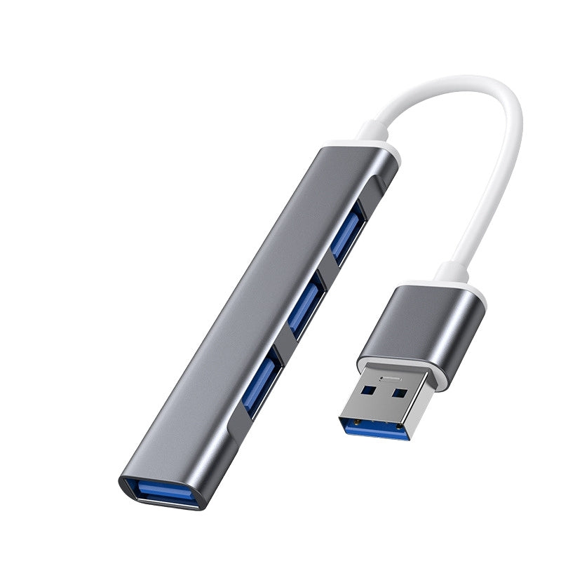 USB hub med 4 portar för USB och USB-C USB