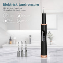 Ultraljudstandrengörare med flera munstycken