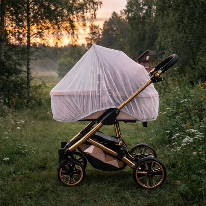 Universellt myggnät för barnvagn