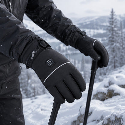 Uppladdningsbara värmehandskar med powerbank
