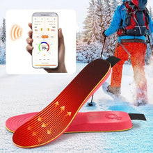 Uppladdningsbara värmesulor med appstyrning
