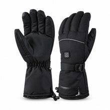 Värmehandskar med justerbar temperatur Black