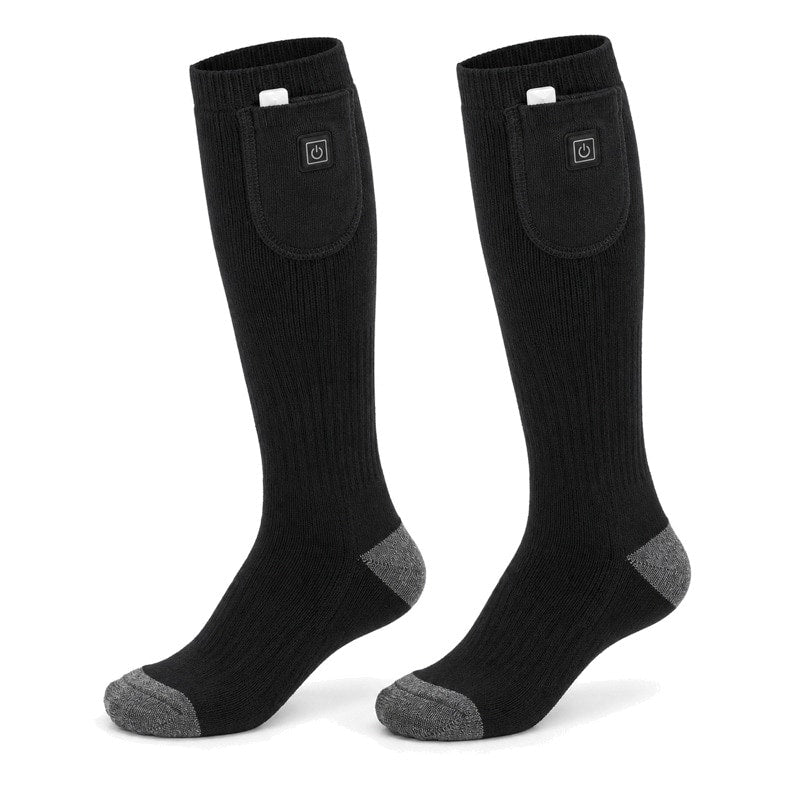 Värmestrumpor med tre värmelägen Black