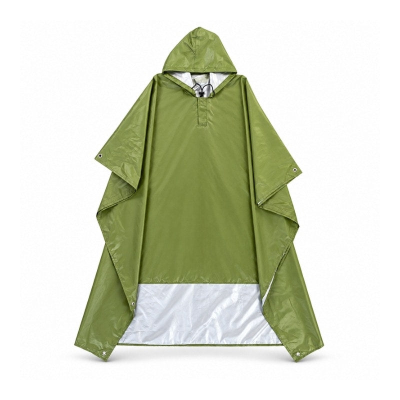 Vattentät regnponcho med huva - bild 6