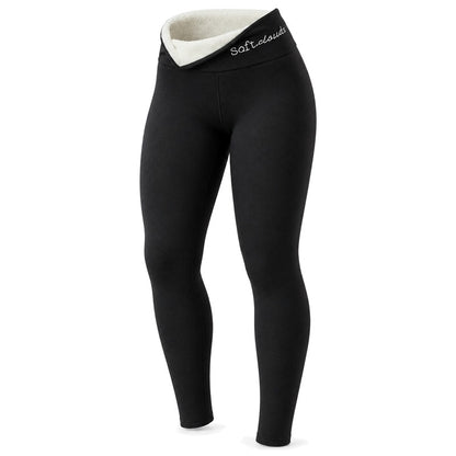 Vinterleggings med mjukt innerfoder Black