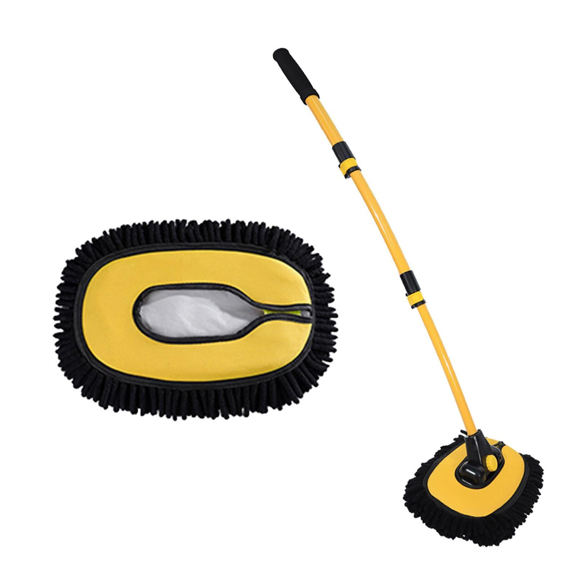 Teleskopmopp för bil, husvagn och båt