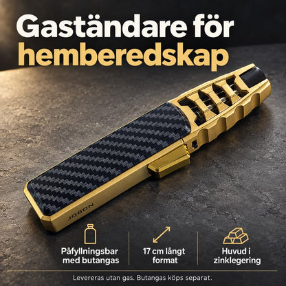 Påfyllningsbar gaständare för hemberedskap
