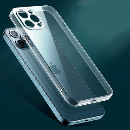 iPhone skal i transparent TPU design