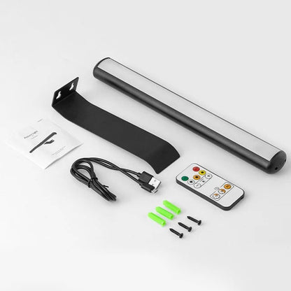Trådlös vägglampa med dimmer och USB-laddning