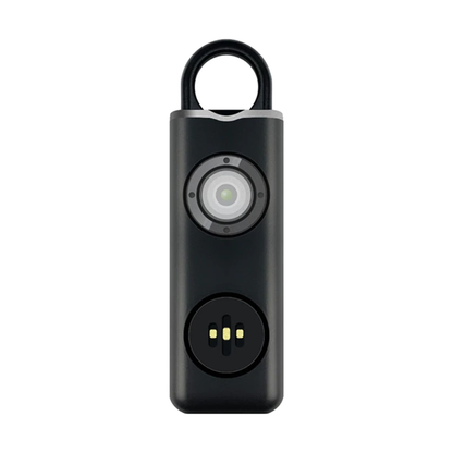 Överfallslarm 130 dB Svart