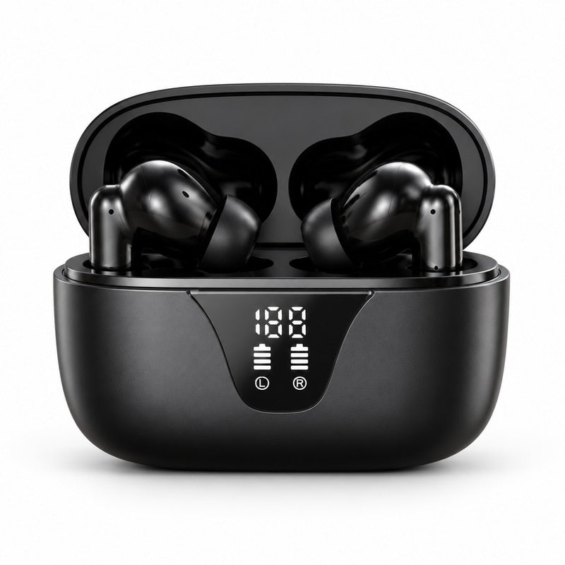 Trådlösa in-ear-hörlurar med laddningsetui