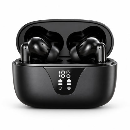 Trådlösa in-ear-hörlurar med laddningsetui
