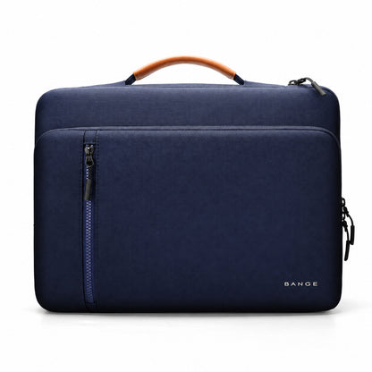 Datorväska med handtag i Oxfordnylon Marin