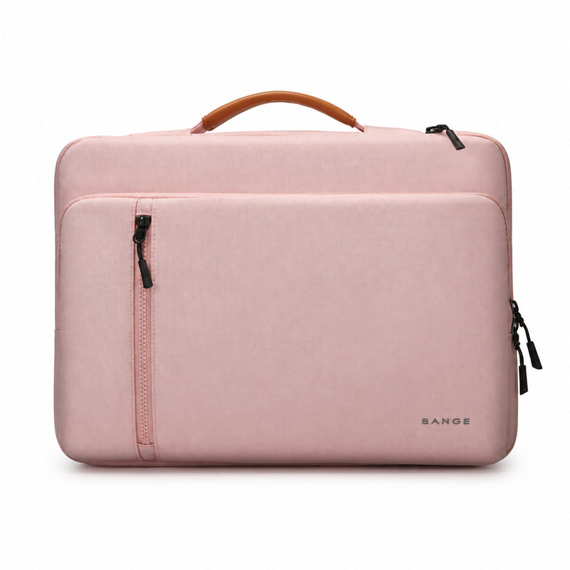 Datorväska med handtag i Oxfordnylon Rosa