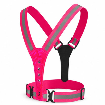 Reflexsele med fyra lampor Rosa